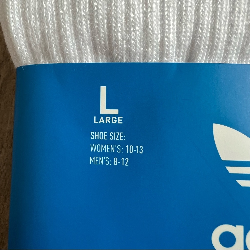 Adidas Originals Trefoil Roller Crew Socks 6 Pack - Picture 6 of 6